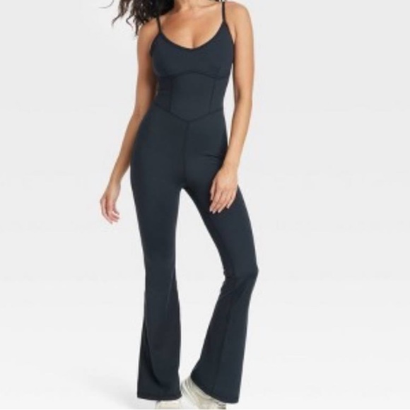 Women's Black Jumpsuit - Picture 1 of 6